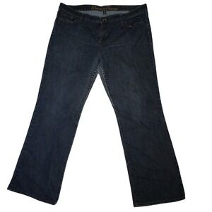 GAP 1969 Premium Bootcut Women's 18 Jeans Distressed Faded Vintage Plus Sz Denim